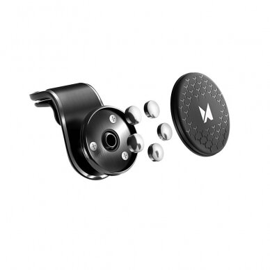 Wozinsky Universal Magnetic Car Bracket Mount Phone Holder 360 skirta Air Outlet Black (Wmh-03) 2