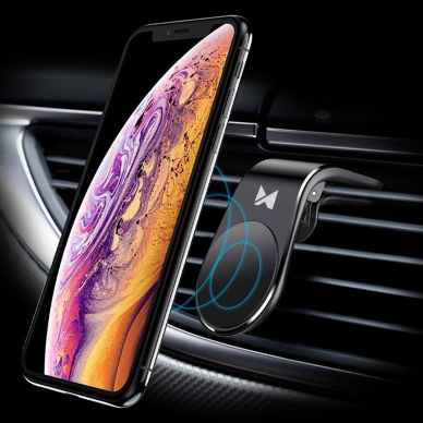 Wozinsky Universal Magnetic Car Bracket Mount Phone Holder skirta Air Outlet Juodas (Wch-02) 2 Wozinsky Universal Magnetic Car Bracket Mount Phone Holder skirta Air Outlet Juodas (Wch-02) 2