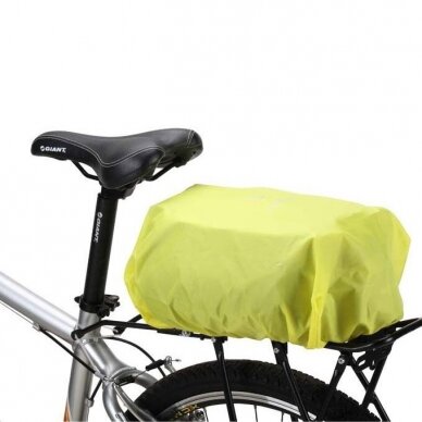 Wozinsky Universal Waterproof Rain Cover skirta Bike Pannier Bag Or Backpack Green (Wbb5Yw)