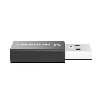 Adapteris Wozinsky WAAC-01 USB-A – USB-C OTG – juodas 5 Adapteris Wozinsky WAAC-01 USB-A – USB-C OTG – juodas 5