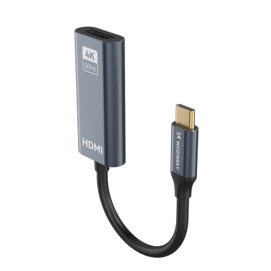 Adapteris Wozinsky WACH-01 USB-C – HDMI 4K 60Hz – juodas 1 Adapteris Wozinsky WACH-01 USB-C – HDMI 4K 60Hz – juodas 1