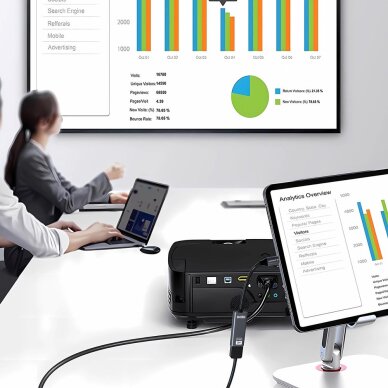 Adapteris Wozinsky WACH-01 USB-C – HDMI 4K 60Hz – juodas 11 Adapteris Wozinsky WACH-01 USB-C – HDMI 4K 60Hz – juodas 11