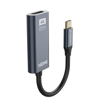 Adapteris Wozinsky WACH-01 USB-C – HDMI 4K 60Hz – juodas 2 Adapteris Wozinsky WACH-01 USB-C – HDMI 4K 60Hz – juodas 2