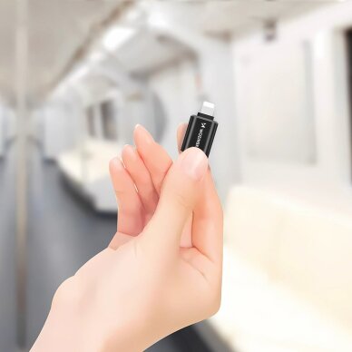 Adapteris Wozinsky WALA-01 Lightning – USB-A OTG – juodas 5