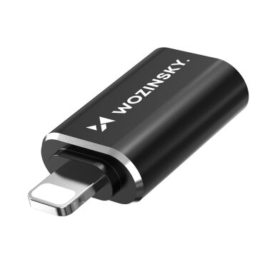 Adapteris Wozinsky WALC-01 Lightning – USB-C – juodas 2 Adapteris Wozinsky WALC-01 Lightning – USB-C – juodas 2