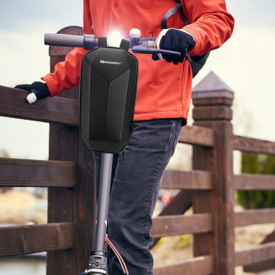 Wozinsky Waterproof electric scooter handlebar bag 4 L black (WSB2BK) UGLX912 25 Wozinsky Waterproof electric scooter handlebar bag 4 L black (WSB2BK) UGLX912 25