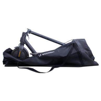 Paspirtuko krepšys Wozinsky Waterproof Scooter Cover juodas (WSB5BK) 2