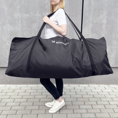 Paspirtuko krepšys Wozinsky Waterproof Scooter Cover juodas (WSB5BK) 1