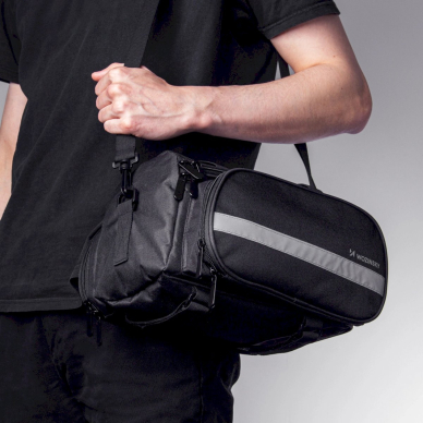 Wozinsky WBB36BK 27L bicycle Krepšys - Juodas 7 Wozinsky WBB36BK 27L bicycle Krepšys - Juodas 7