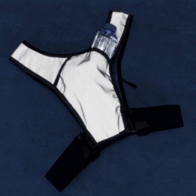 Atspindinti bėgimo liemenė Wozinsky WKDB1 – juoda 3