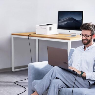 Kabelis Wozinsky WKDDY4S USB-B – USB-A 480Mb/s 1m – juodas 7