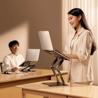 Wozinsky WRS-CPY75DSB Nešiojamo kompiuterio stovas, aliuminio – juodas 1