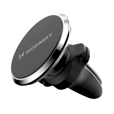 Wozinsky WUMKO magnetic Telfono laikiklis car air vent - Juodas Wozinsky WUMKO magnetic Telfono laikiklis car air vent - Juodas
