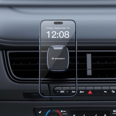 Automobilinis magnetinis laikiklis Wozinsky WUMTK vėdinimo angai – juodas 12