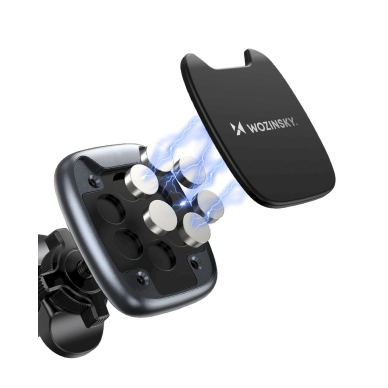 Wozinsky WUMTK magnetic Telfono laikiklis car air vent - Juodas 9 Wozinsky WUMTK magnetic Telfono laikiklis car air vent - Juodas 9