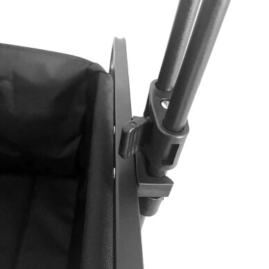 Sodo / turistinis vežimėlis Wozinsky WZP-100 su plačiais ratais iki 100 kg – juodas 10 Sodo / turistinis vežimėlis Wozinsky WZP-100 su plačiais ratais iki 100 kg – juodas 10