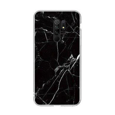 Wozinsky Marble Tpu Dėklas Xiaomi Mi Note 10 Lite Juodas