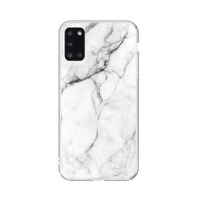 Dėklas Wozinsky Marble TPU Samsung Galaxy A03s baltas Dėklas Wozinsky Marble TPU Samsung Galaxy A03s baltas