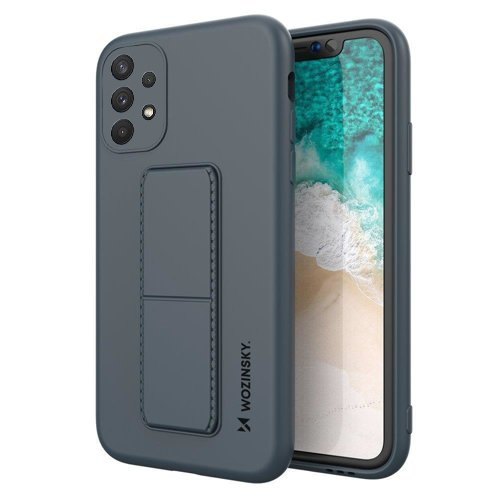 Dėklas su stovu Wozinsky Kickstand Case Samsung Galaxy A32 4G tamsiai mėlynas Dėklas su stovu Wozinsky Kickstand Case Samsung Galaxy A32 4G tamsiai mėlynas