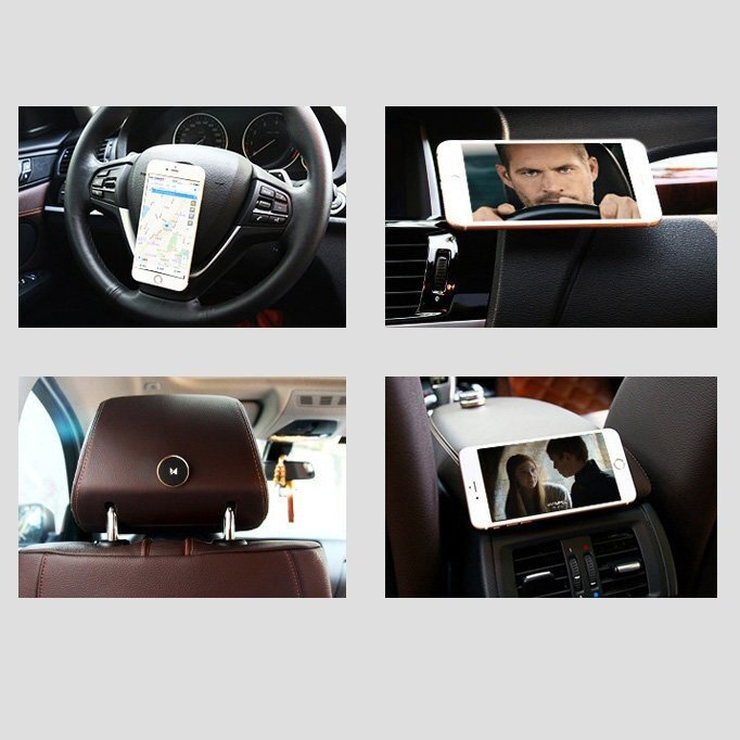 Wozinsky Flat Vehicle Mount Magnetic Bracket juodas (Wmh-02) 1