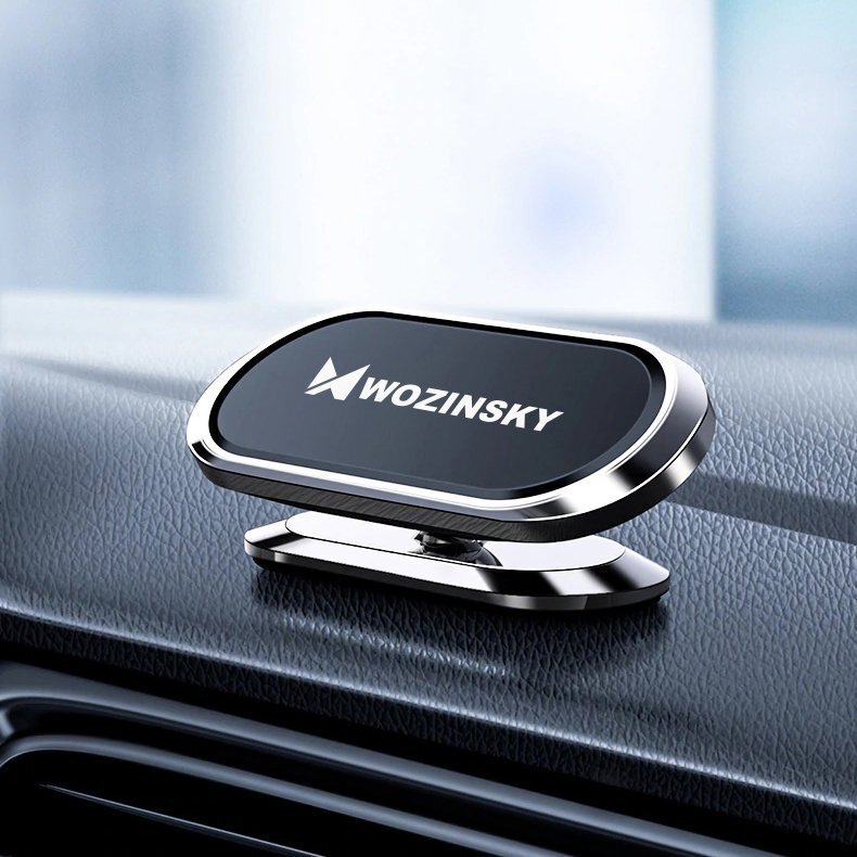 Laikiklis Wozinsky Flat Vehicle Mount Magnetic Bracket 360 skirta Dashboard Silver (Wmh-06) 1 Laikiklis Wozinsky Flat Vehicle Mount Magnetic Bracket 360 skirta Dashboard Silver (Wmh-06) 1
