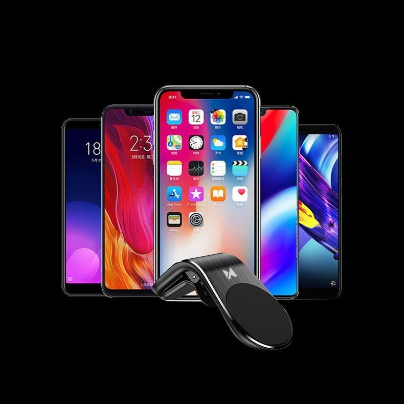 Wozinsky Universal Magnetic Car Bracket Mount Phone Holder skirta Air Outlet Juodas (Wch-02) 10 Wozinsky Universal Magnetic Car Bracket Mount Phone Holder skirta Air Outlet Juodas (Wch-02) 10