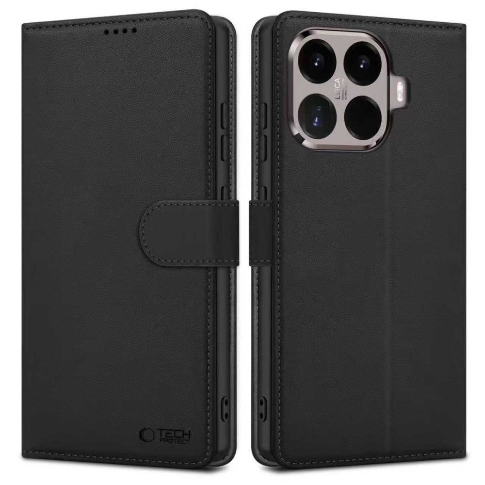 Xiaomi 15T Pro Tech-Protect Wallet dėklas – juodas Xiaomi 15T Pro Tech-Protect Wallet dėklas – juodas