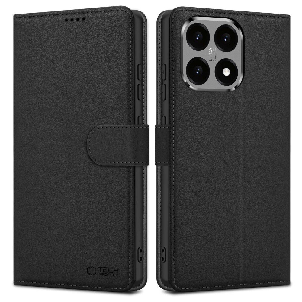 Xiaomi 15T Tech-Protect Wallet dėklas – juodas Xiaomi 15T Tech-Protect Wallet dėklas – juodas