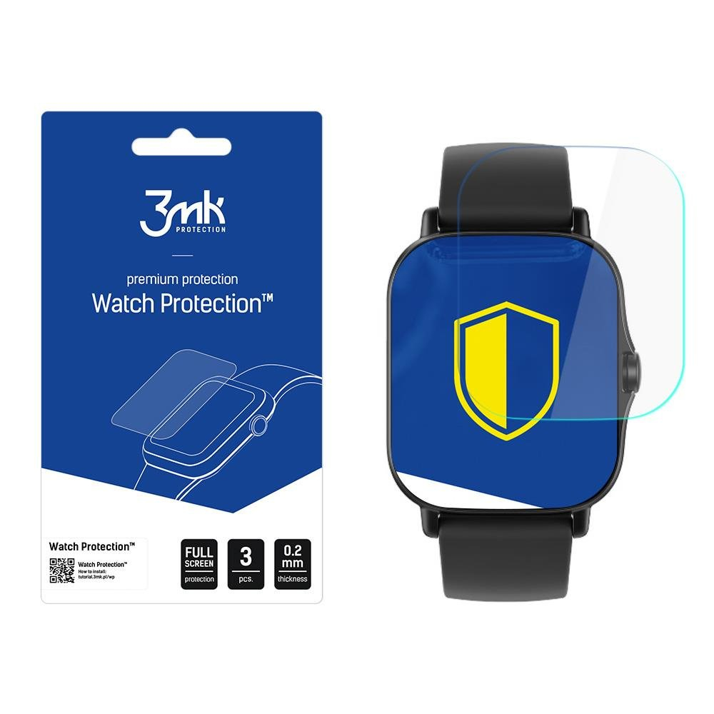Ekrano apsauga 3mk Watch Protection Xiaomi Amazfit GTS 2/2e Ekrano apsauga 3mk Watch Protection Xiaomi Amazfit GTS 2/2e