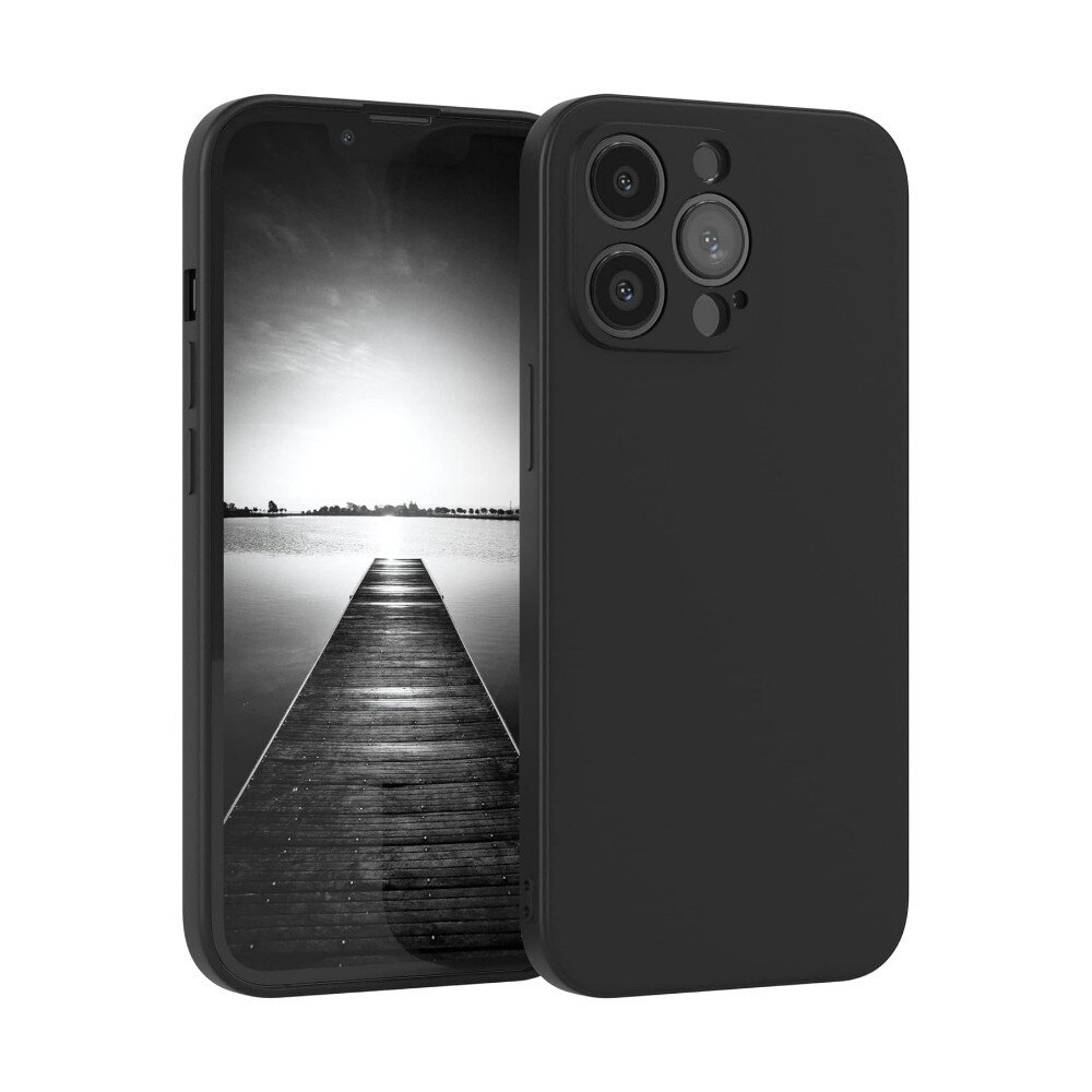 Xiaomi Poco X7 Pro – Liquid Silicone 1.5mm dėklas - Juodas Xiaomi Poco X7 Pro – Liquid Silicone 1.5mm dėklas - Juodas