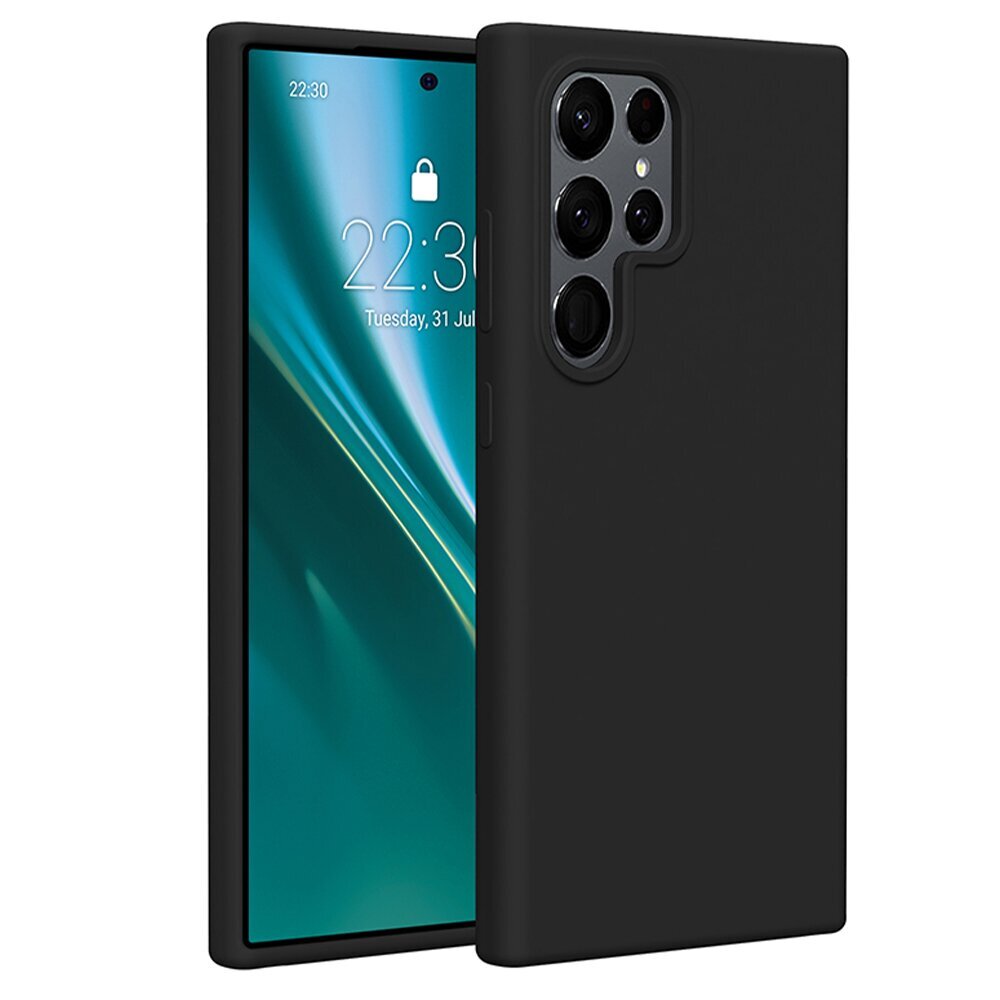 Xiaomi Redmi 15 4G / Redmi 15 5G Liquid Silicone 1,5 mm dėklas – juodas Xiaomi Redmi 15 4G / Redmi 15 5G Liquid Silicone 1,5 mm dėklas – juodas