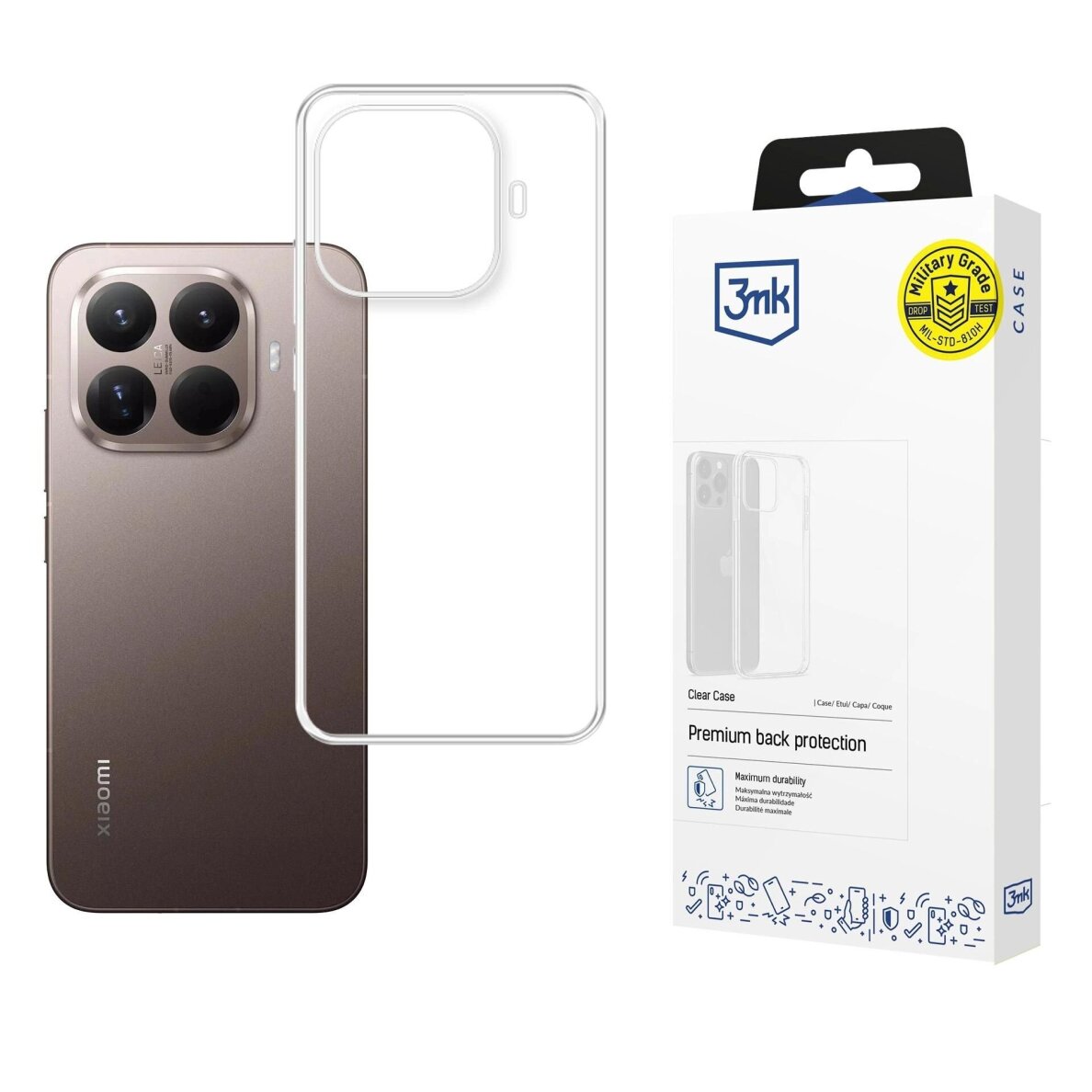 Xiaomi 15T Pro 3mk Clear Case 1,2 mm dėklas