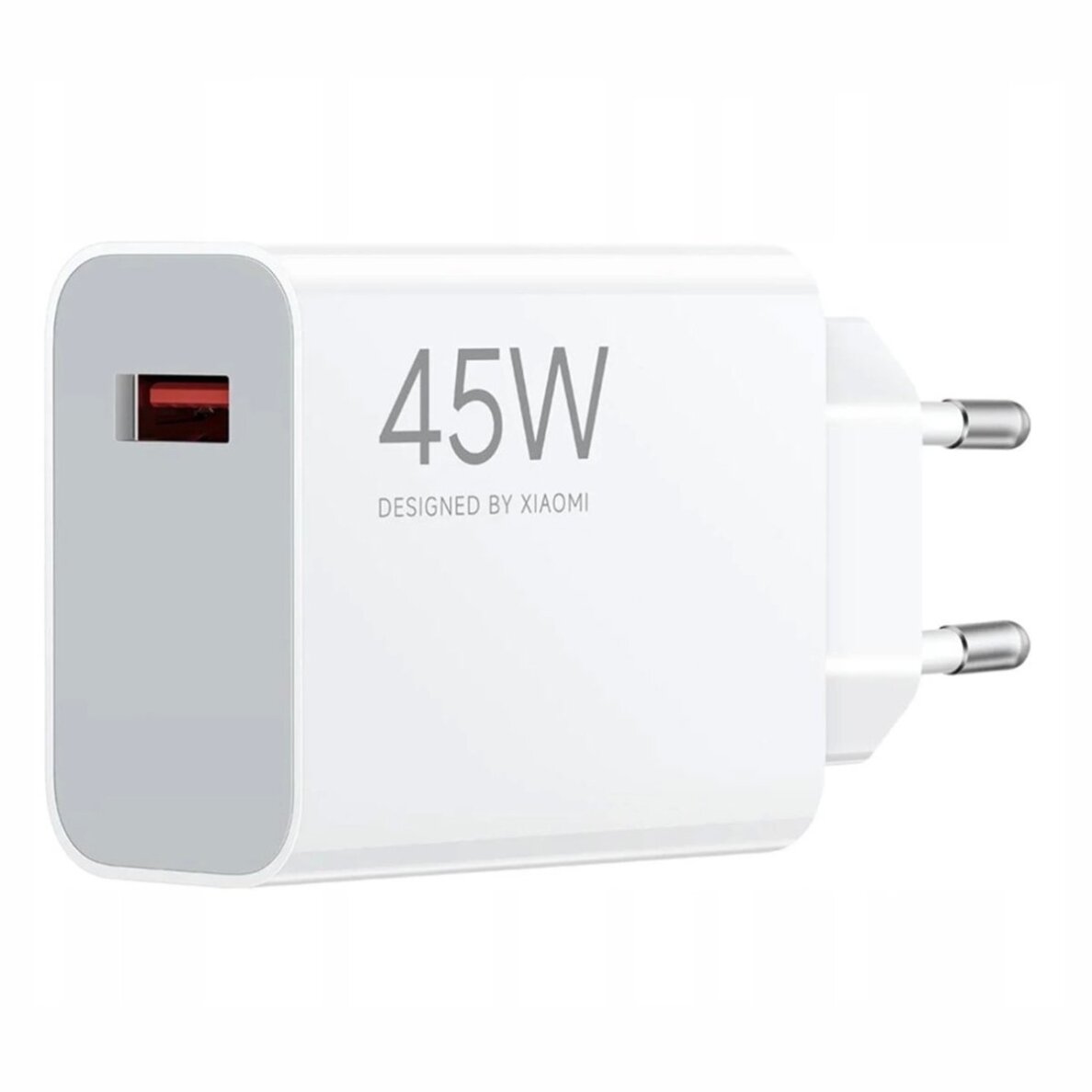 Sieninis įkroviklis Xiaomi MDY-17-EF 45W USB-A – baltas Sieninis įkroviklis Xiaomi MDY-17-EF 45W USB-A – baltas