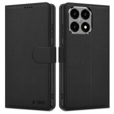 Xiaomi 15T Tech-Protect Wallet dėklas – juodas
