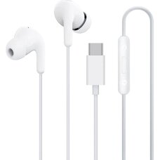 Laidinės ausinės Xiaomi BHR8931GL USB-C su valdymo pultu – baltos Laidinės ausinės Xiaomi BHR8931GL USB-C su valdymo pultu – baltos