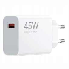 Sieninis įkroviklis Xiaomi MDY-17-EF 45W USB-A – baltas