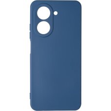 Xiaomi Redmi A5/Poco C71 Liquid Silicone 1.5mm dėklas - tamsiai mėlynas (173,45x79,35x8,45)