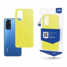 Dėklas 3mk Matt Case Xiaomi Redmi Note 11s/11 4G Geltonas