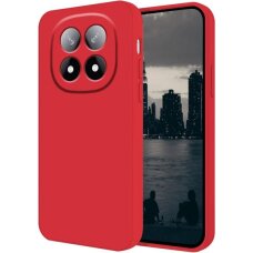 Xiaomi Redmi Note 14 Pro 4G – Liquid Silicone 1.5mm dėklas - Raudonas
