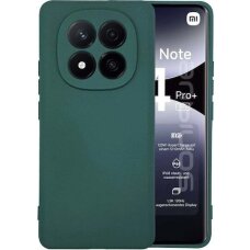 Xiaomi Redmi Note 14 Pro Plus 5G – Soft silicone by X-level dėklas - Tamsiai žalias