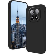 Xiaomi Redmi Note 15 Pro 5G Liquid Silicone 1,5 mm dėklas – juodas