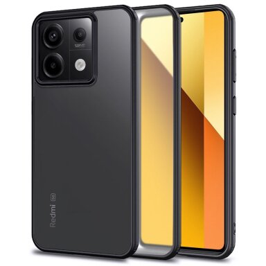 Xiaomi Redmi Note 15 Pro 5G Reach Matte dėklas – juodas