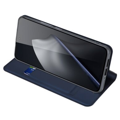 Xiaomi 15T atverčiamas dėklas Dux Ducis Skin Pro tamsiai mėlynas 1 Xiaomi 15T atverčiamas dėklas Dux Ducis Skin Pro tamsiai mėlynas 1