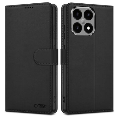 Xiaomi 15T Tech-Protect Wallet dėklas – juodas