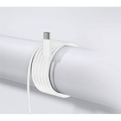Laidinės ausinės Xiaomi BHR8931GL USB-C su valdymo pultu – baltos 5 Laidinės ausinės Xiaomi BHR8931GL USB-C su valdymo pultu – baltos 5