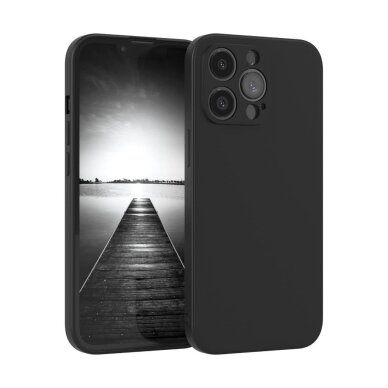 Xiaomi Poco X7 Pro – Liquid Silicone 1.5mm dėklas - Juodas