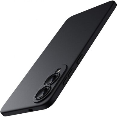 Xiaomi Redmi A5/Poco C71 Liquid Silicone 1.5mm dėklas - juodas (173,45x79,35x8,45)
