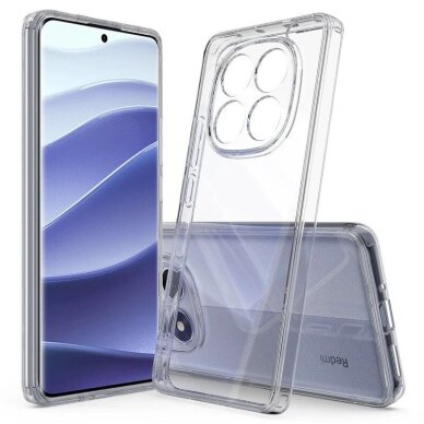 Xiaomi Redmi Note 14 Pro 4G – X-Level Antislip/O2 dėklas - Skaidrus