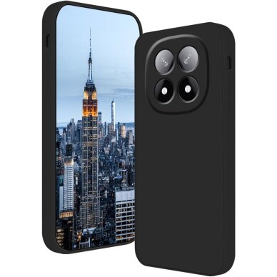 Xiaomi Redmi Note 15 Pro 5G Liquid Silicone 1,5 mm dėklas – juodas Xiaomi Redmi Note 15 Pro 5G Liquid Silicone 1,5 mm dėklas – juodas