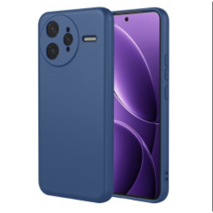 Xiaomi Poco F7 Pro/Poco F7 Ultra Liquid Silicone 1.5mm dėklas - tamsiai mėlynas